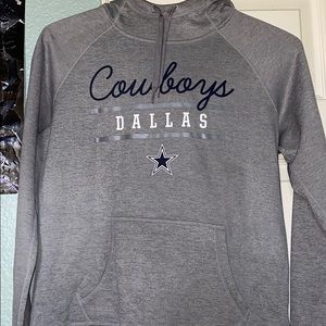Nike Cowboys grey hoodie medium (grey blue)